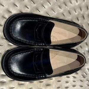 elephantito black loafer size 9 boys
